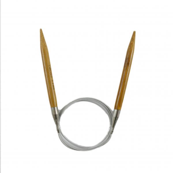 AGULHA CIRCULAR BAMBUM 100CM 9.0MM - COR 90